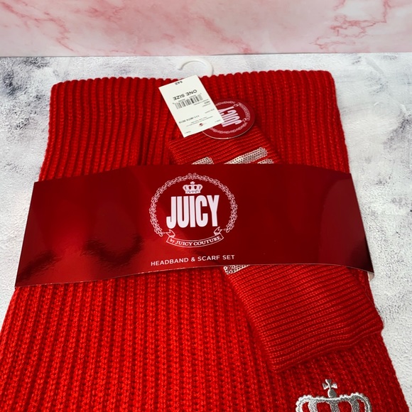 Juicy Couture Scarf and Headband Set - Picture 4 of 6